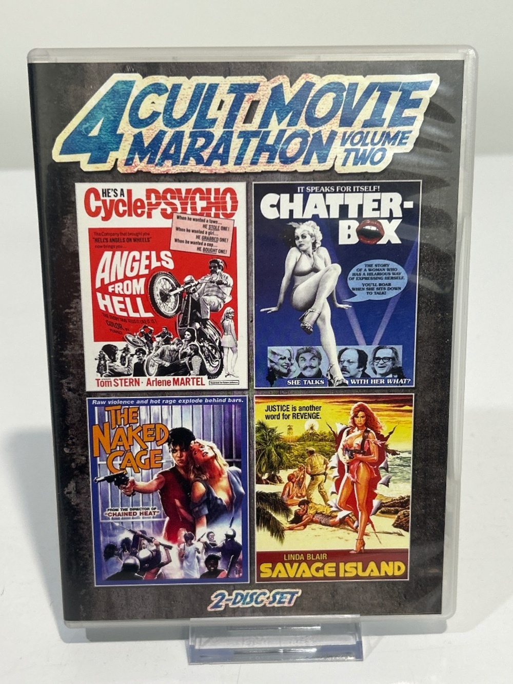 4 Cult Movie Marathon 2-DVD Set [1968, 1976, 1986, 1985 Action / Comedy Films]